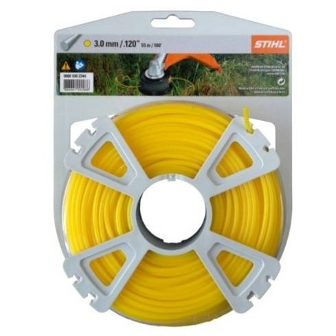 Żyłka tnąca Stihl 3mm x 53mb – okrągła, żółta (00009302344)