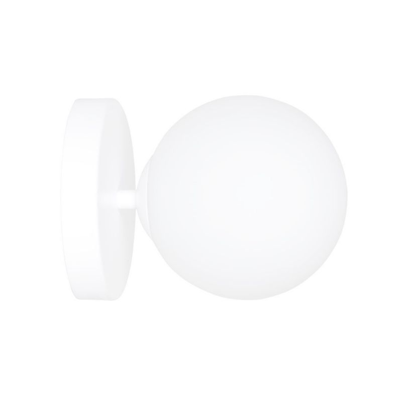 Kinkiet ścienny Emibig Bior biały 1 x E14 x 10W IP20 wym: 15 x 15 cm – 1 szt.