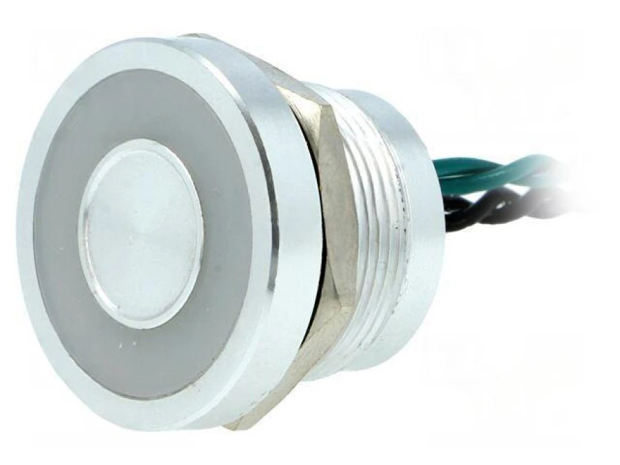 Przełącznik piezoelektryczny Poz: 2 SPST‑NO 0,2A24VAC IP68 PS225P10Y01/G/24L