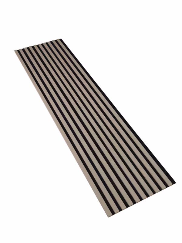 Lamele Ścienne na Czarnej Płycie SunWood 275x58cm Panel Dekoracyjny Piaskowy 1 szt.