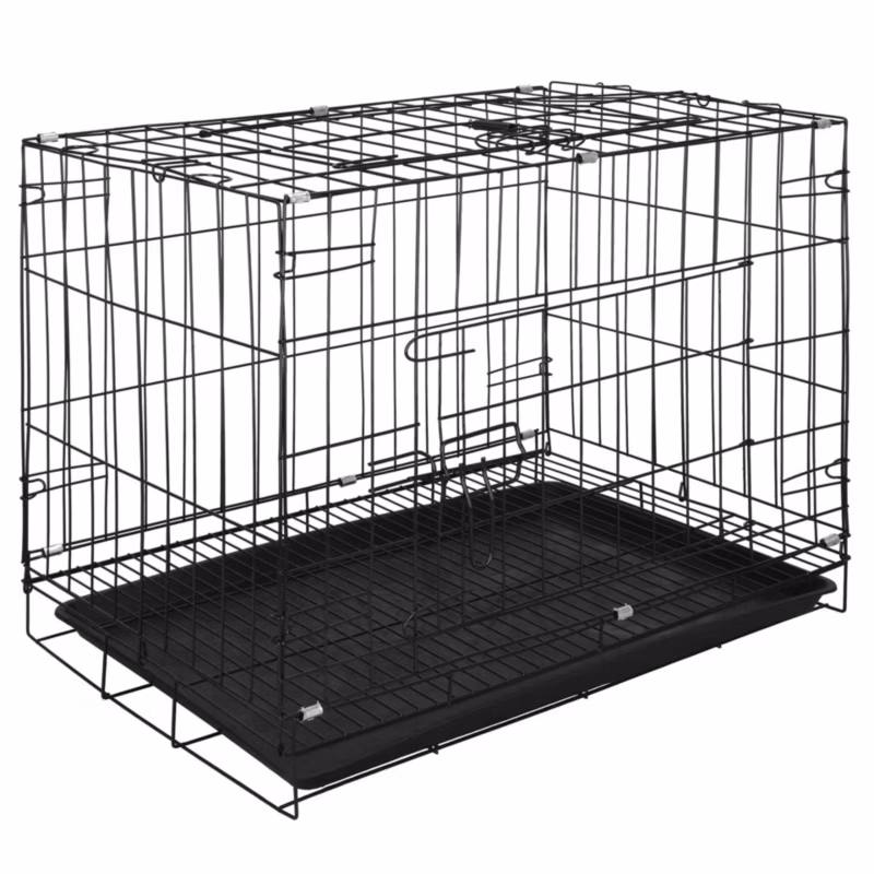 Klatka kennelowa dla zwierząt Springos kojec dla psa kota S 60 x 50 x 42 cm 1 szt.