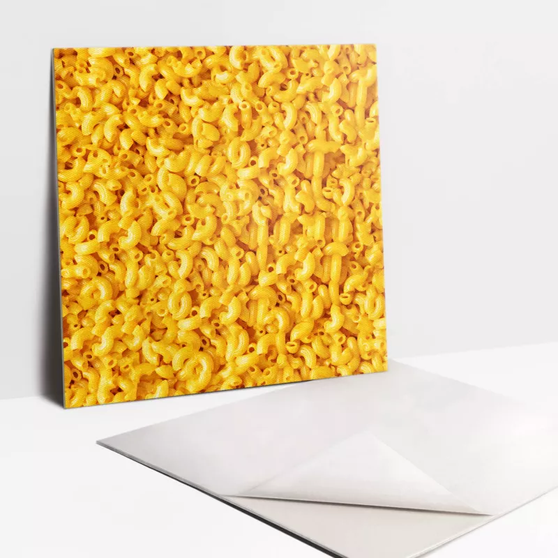 Kafelki samoprzylepne Tulup 30×30 cm Serowy makaron 9 szt.