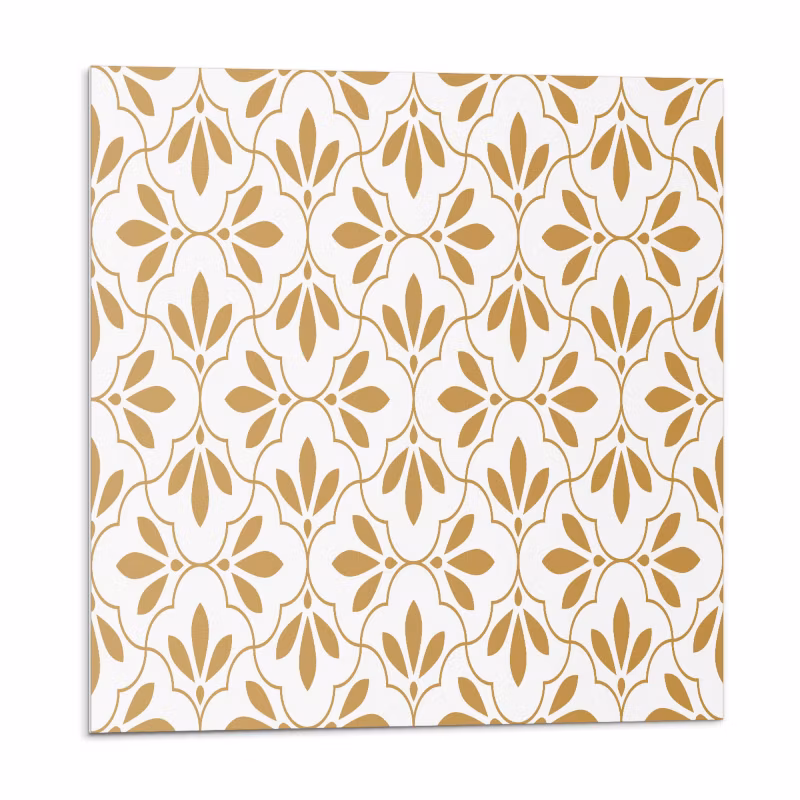 Kafelki samoprzylepne Wallfluent 30×30 cm Wytworny wzór roślinny 9 szt.