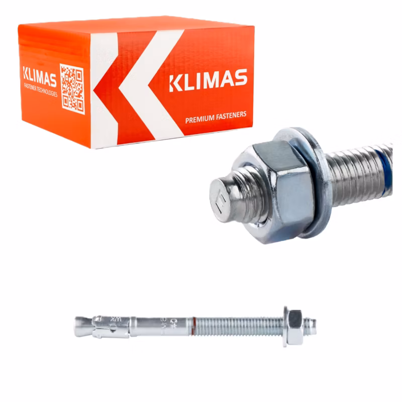 Kotwy mechaniczne do betonu Klimas LE-ZN 8×95 mm kotwy ekspresowe 50szt