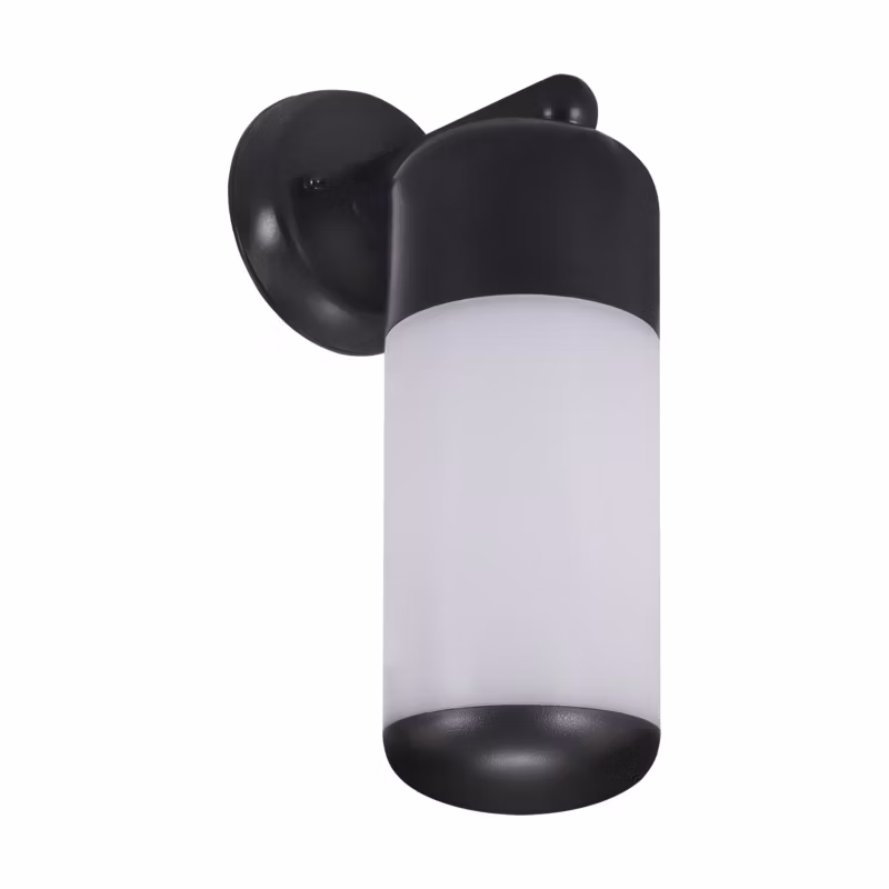 Kinkiet ścienny zewnętrzny Struhm Nysa czarno-biały 1 x E27 x IP54 wym: 25 x 8,5 x 13 cm – 1 szt.