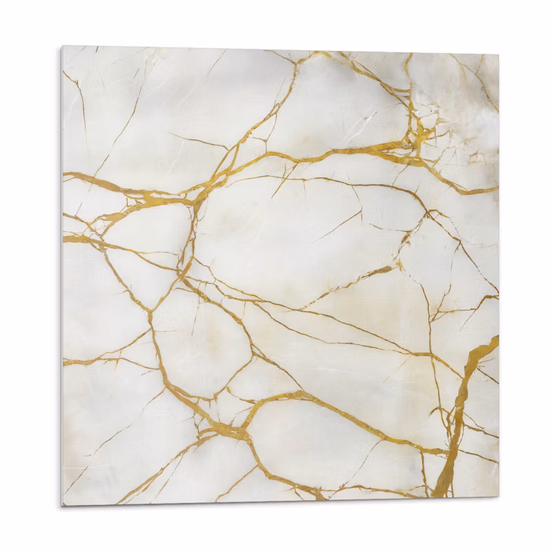 Kafelki samoprzylepne Wallfluent 50×50 cm Stylowy marmur z delikatnymi żyłkami 4 szt. 4070095575321