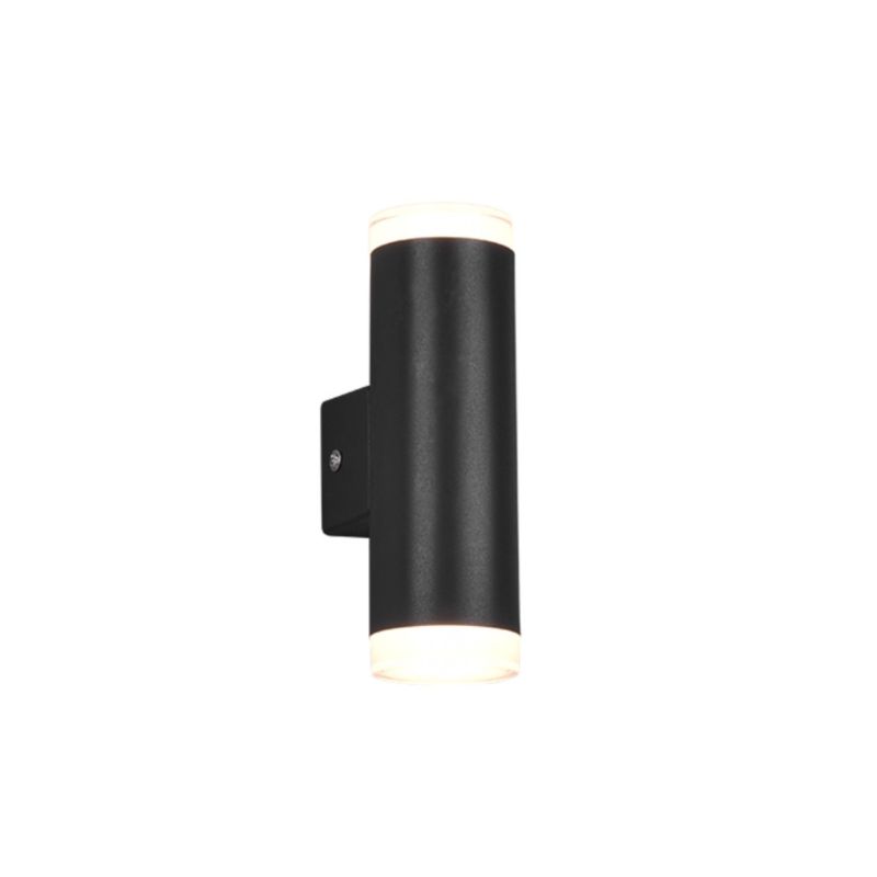 Kinkiet ścienny Trio Ray czarno-biały do łazienki LED 4W 3000K 340lm IP44 wym: 16,6 x 5,2 x 5,2 cm – 1 szt.