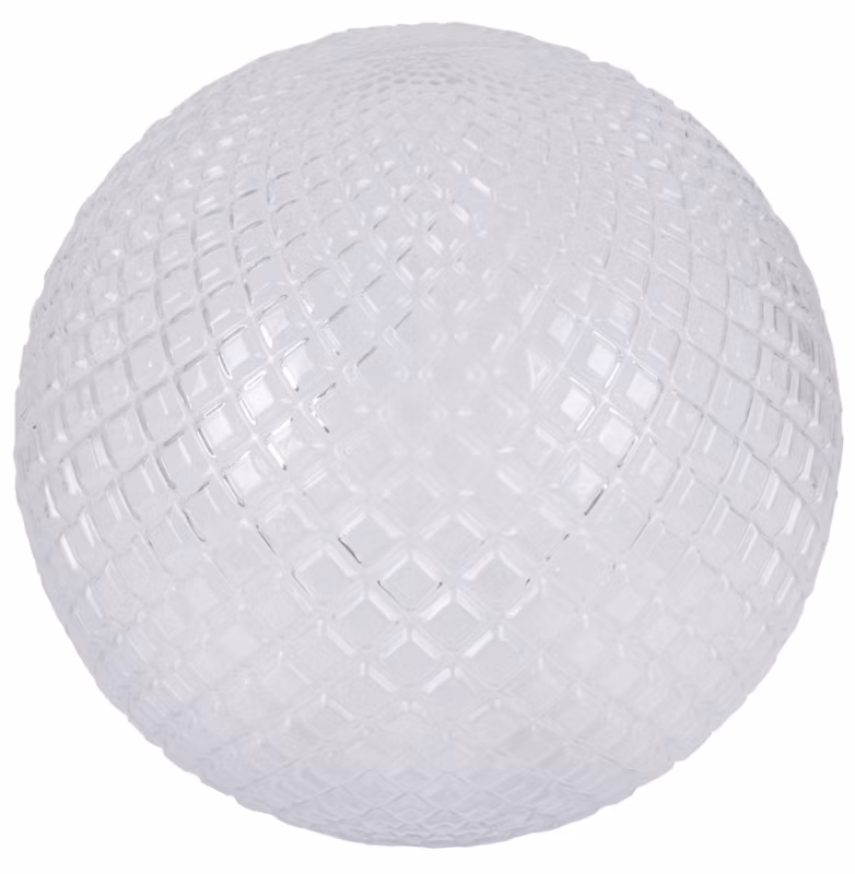Klosz do lampy wiszącej Light Home LH Cannes E27 bezbarwny szklany 20x20cm 1szt.