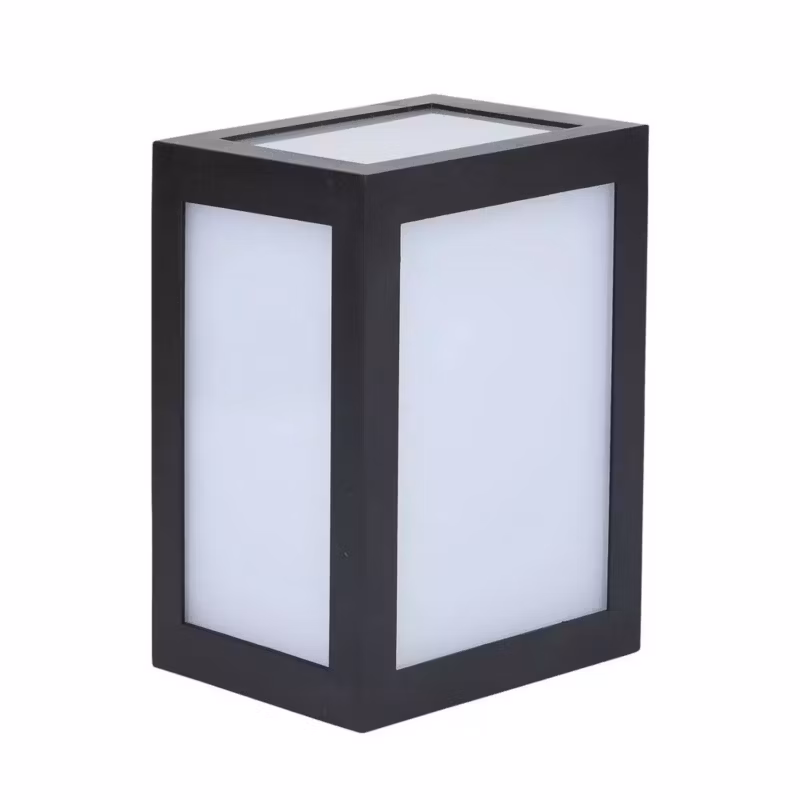 Kinkiet ścienny zewnętrzny V-TAC czarny LED 12W 3000K 750lm IP65 wym: 16 x 13 x 10,8 cm tworzywo sztuczne – 1 szt.