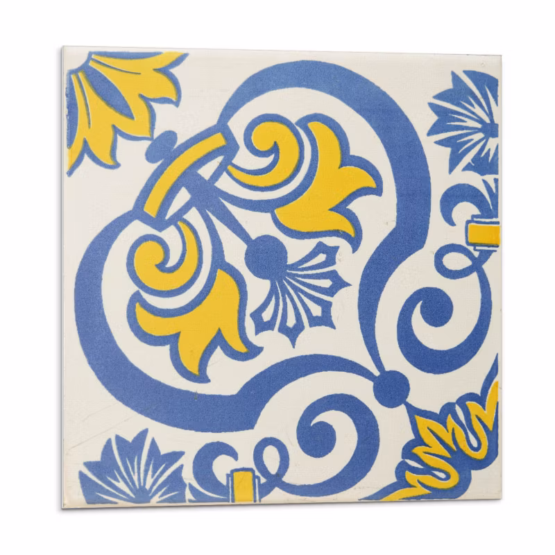 Kafelki samoprzylepne Wallfluent 50×50 cm Ornamentalny motyw roślinny 4 szt.