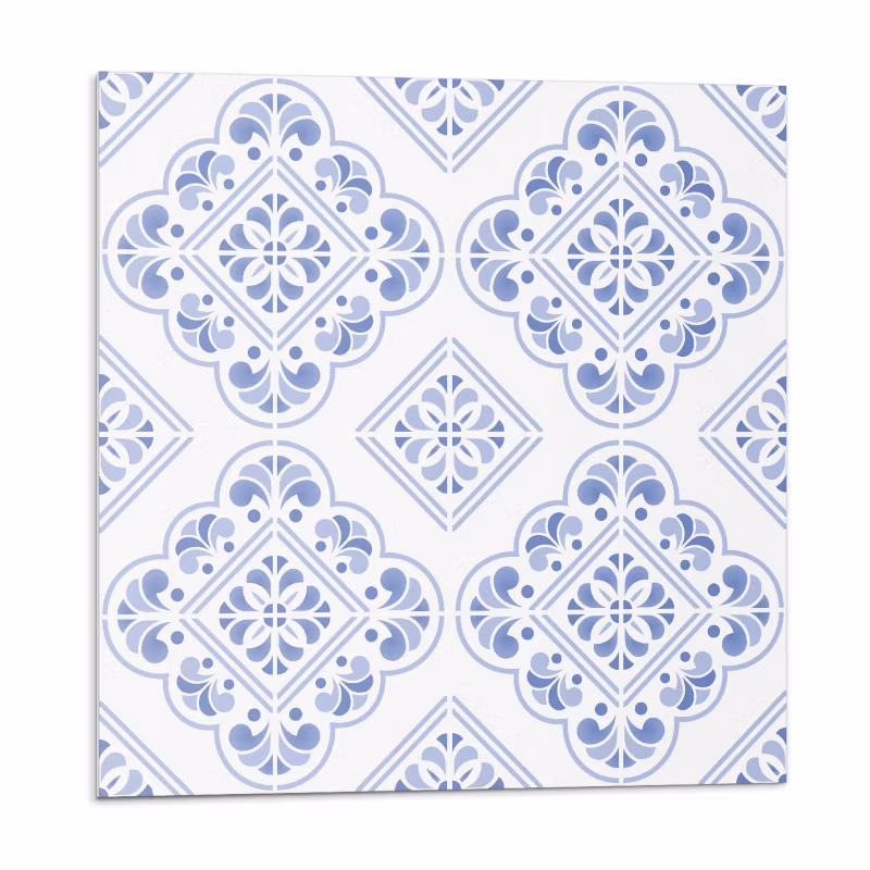 Kafelki samoprzylepne Wallfluent 30×30 cm Wytworny wzór ozdobny 9 szt.