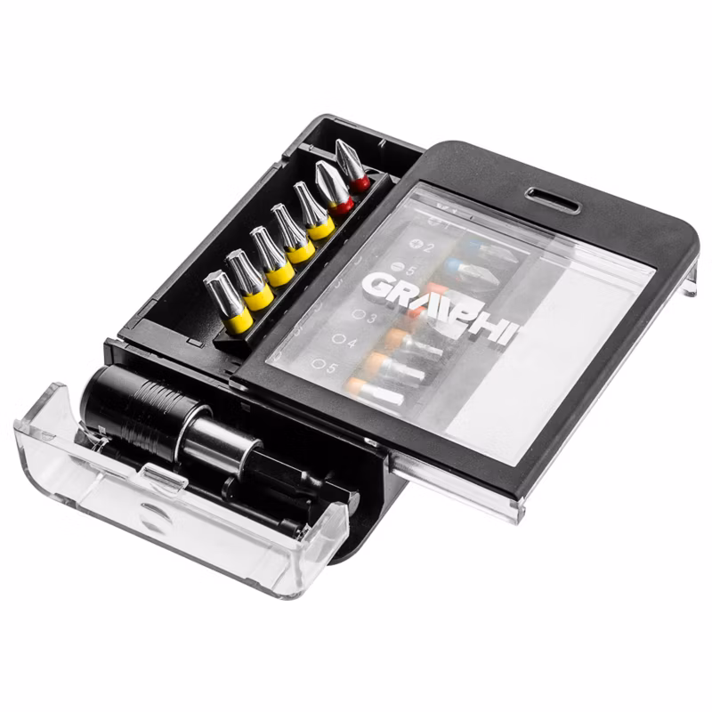 Końcówki wkrętakowe GRAPHITE 15 szt 1 kpl