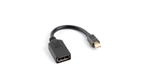 Adapter mini DisplayPort – DisplayPort czarny AD-0003-BK