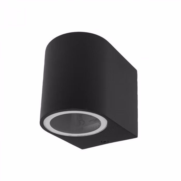 Kinkiet ścienny zewnętrzny Ecolight Kinkiety czarny 1 x GU10 x 35W IP44 wym: 8 x 6,8 x 9,1 cm – 1 szt.