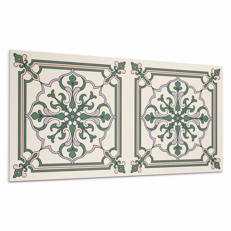 Kafelki samoprzylepne Wallfluent 60×30 cm Ornamenty w kwiatowym wzorze 6 szt.
