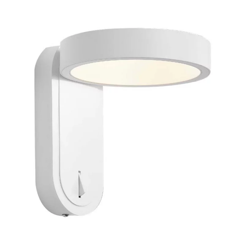 Kinkiet ścienny V-TAC Vt-1180 biały LED 5W 3000K-4000K 600lm IP20 wym: 15,3 x 18,5 x 18,3 cm – 1 szt.