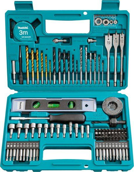 Zestaw 102 szt. akcesoriów w walizce Makita E-10730