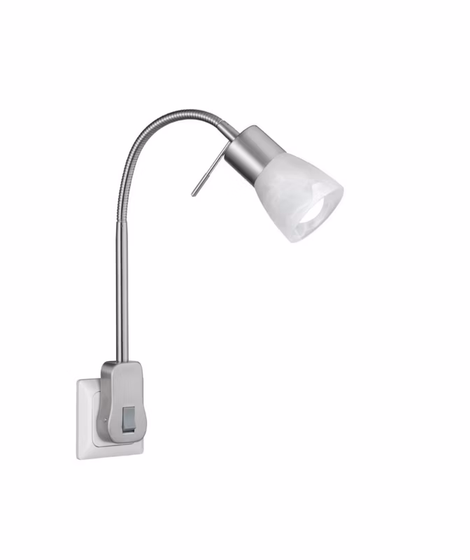 Kinkiet ścienny Trio Levisto srebrno-biały 1 x E14 x IP20 wym: 40 x 4,7 x 4,7 cm – 1 szt.