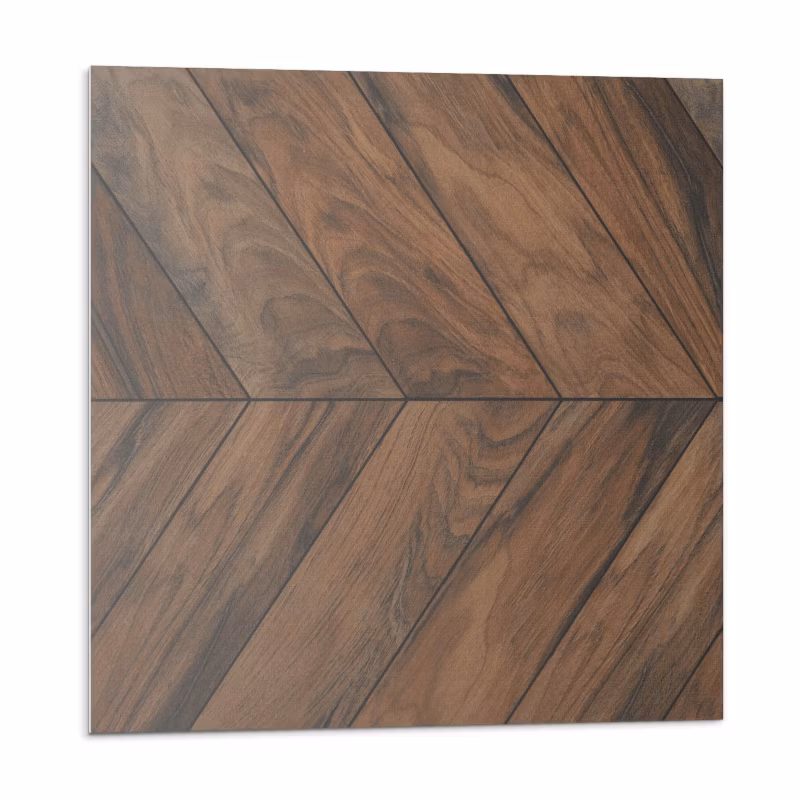 Kafelki samoprzylepne Wallfluent 50×50 cm Motyw deski w stylu jodełki 4 szt.