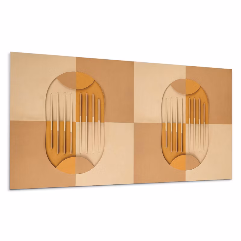 Kafelki samoprzylepne Wallfluent 60×30 cm Wzór geometryczny z detalami 6 szt.