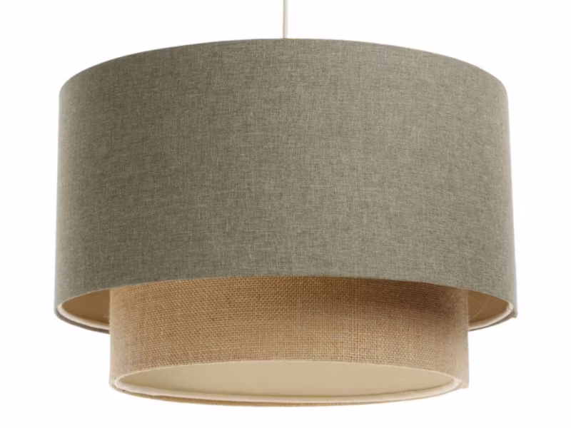 Lampa Bps Koncept wisząca ERUTAN DOUBLE 50 zielona/beżowa 1 szt