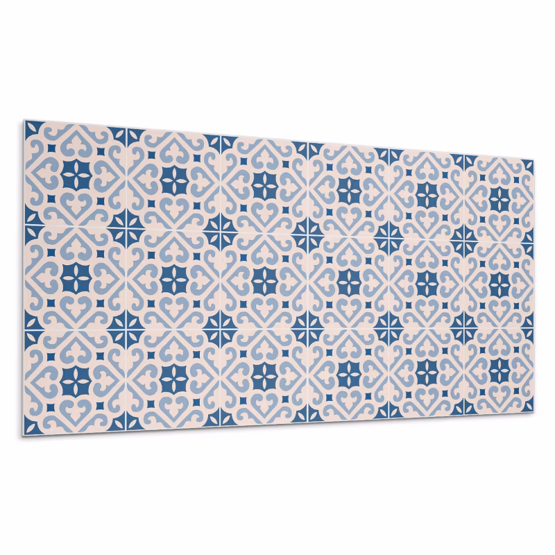 Kafelki samoprzylepne Wallfluent 60×30 cm Wzór z zdobieniami na płytkach 6 szt.