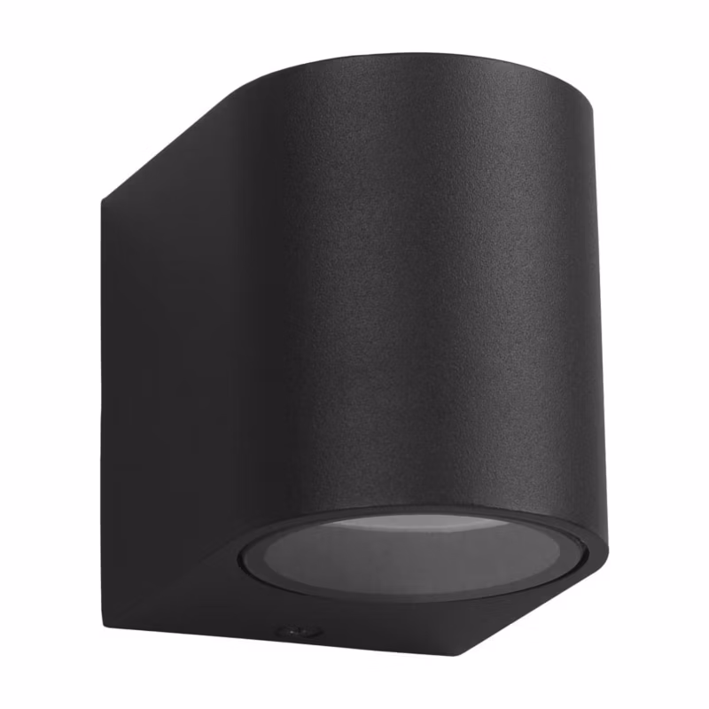 Kinkiet ścienny zewnętrzny Eko-Light Ovalis czarny 1 x GU10 x 40W IP44 wym: 9,2 x 6,8 x 8,1 cm – 1 szt.