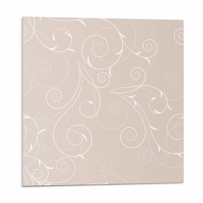 Kafelki samoprzylepne Wallfluent 20×20 cm Finezyjne spirale z motywem liści 20 szt.