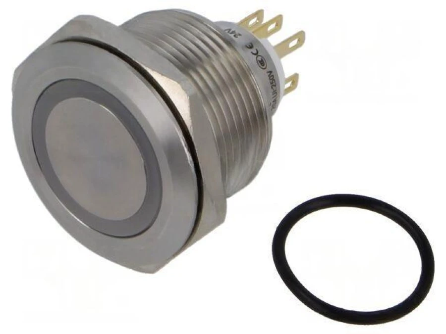 Przełącznik wandaloodporny Poz: 2 SPDT 3A220VAC 5A24VDC GQ30‑L‑11ZE/J/W/24V/S