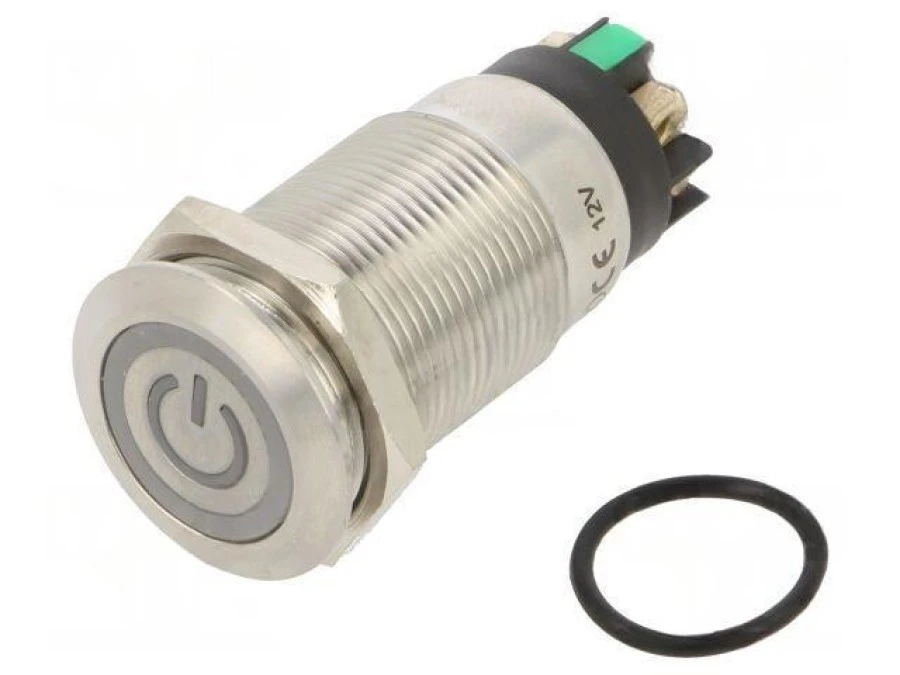 Przełącznik wandaloodporny Poz: 2 SPDT 3A220VAC 5A24VDC LAS1GQF‑11ZET/L/G/12V/S