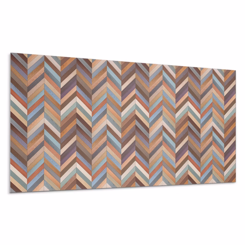 Kafelki samoprzylepne Wallfluent 60×30 cm Drewniana jodełka w eleganckim wydaniu 6 szt.