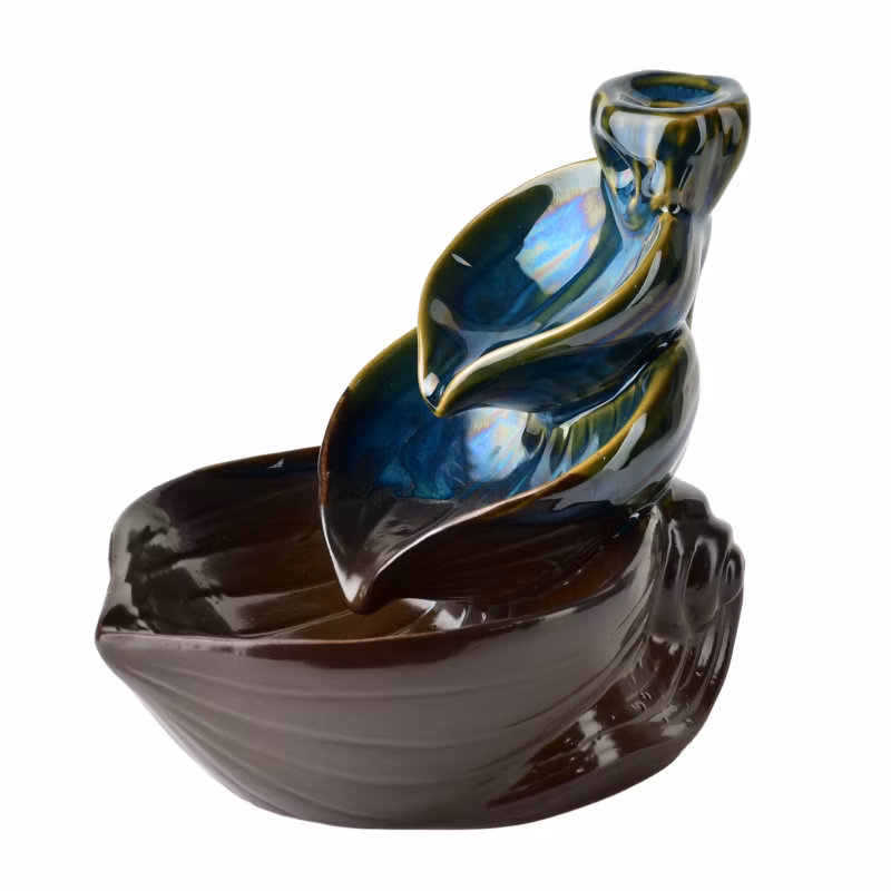Kominek ceramiczny Backflow MONDEX 10x10x11,5cm bez koloru 1 szt.
