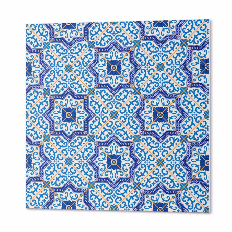 Komplet Kafelków Samoprzylepnych ArtPrintCave 30×30 cm Wzór z ornamentalnymi motywami 9 szt.