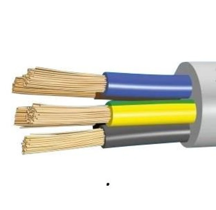 Przewód 5×2,5 OWY biały H05VV‑F Elektrokabel bębnowe (max dł. to 100m.)