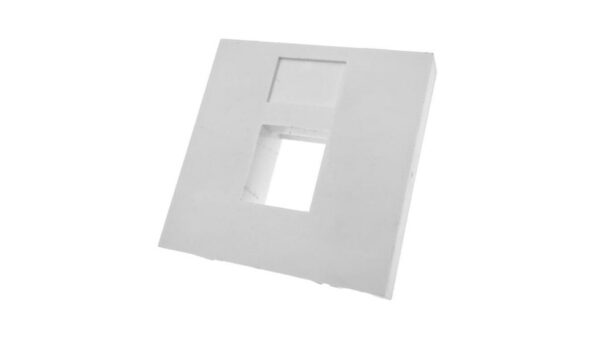 Adapter 45×45 1xRJ45 (płaski) ALANTEC