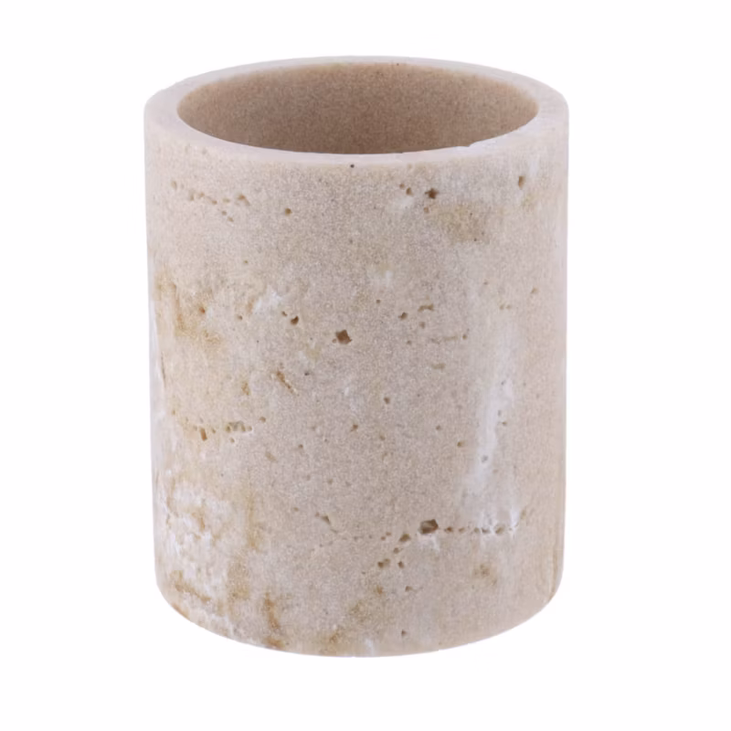 Kubek łazienkowy Glavan TENDANCE beżowy na szczoteczkę 250 ml 1 szt.