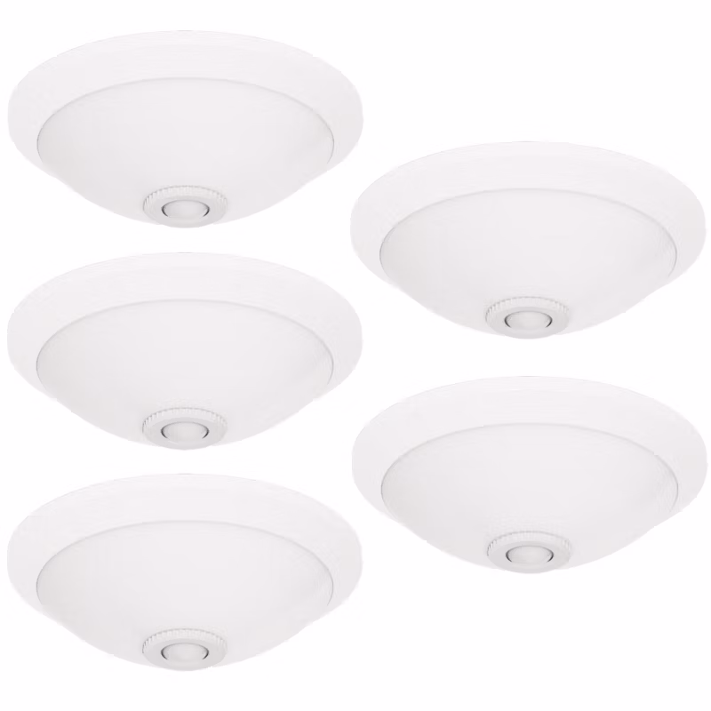 Komplet 5x Plafon Horoz z czujnikiem ruchu 360 Biały E27 400.020.143 -1 kpl