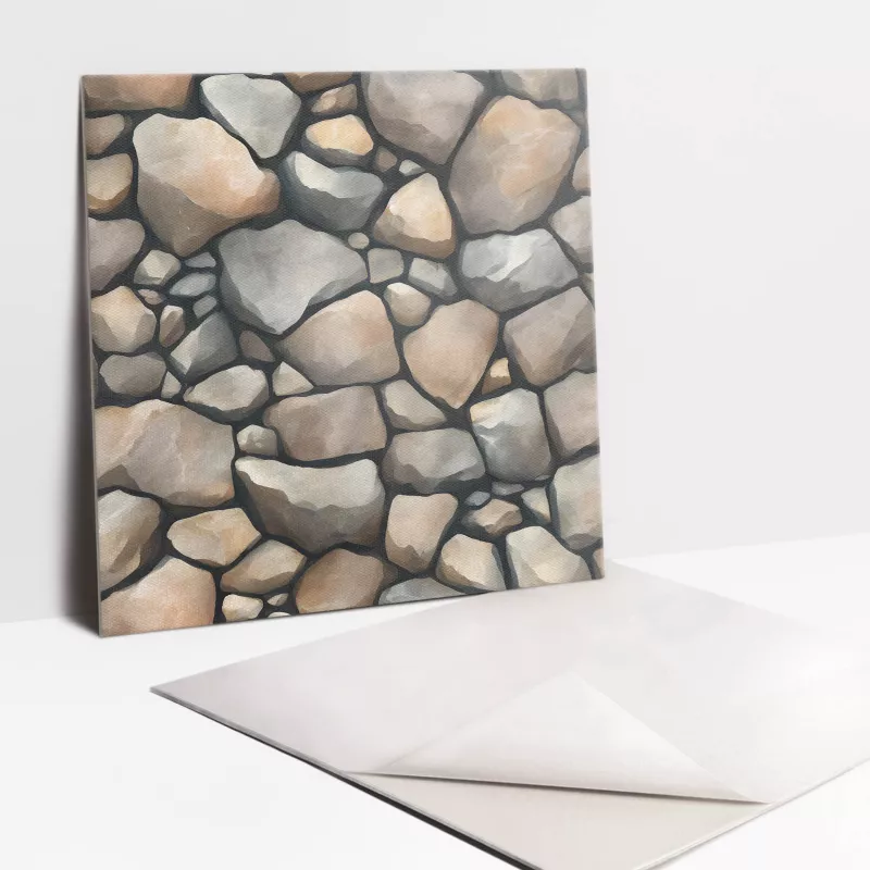 Kafelki samoprzylepne Tulup 30×30 cm Kamienna ściana 9 szt.