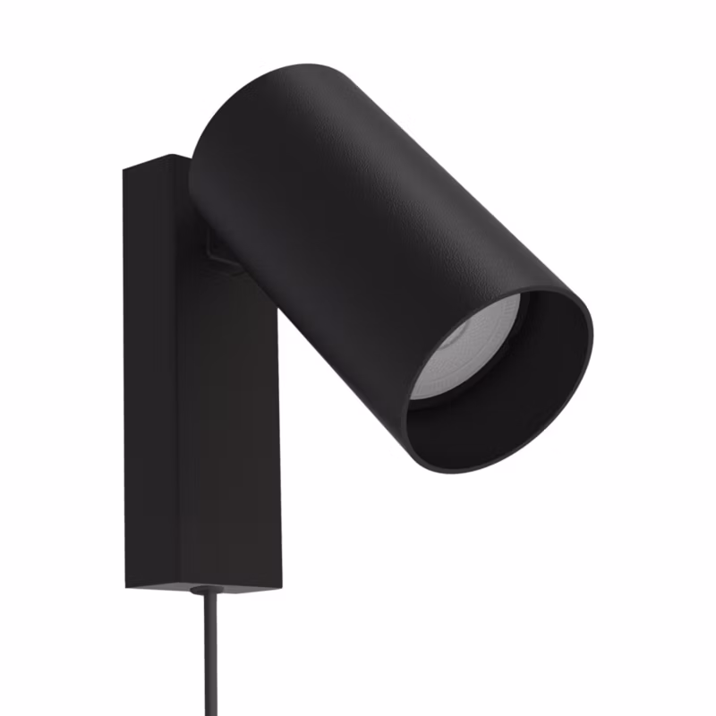 Kinkiet Nowodvorski Lighting Mono czarny 1 x GU10 x 10W IP20 wym: 19,5 x 12 cm – 1 szt.