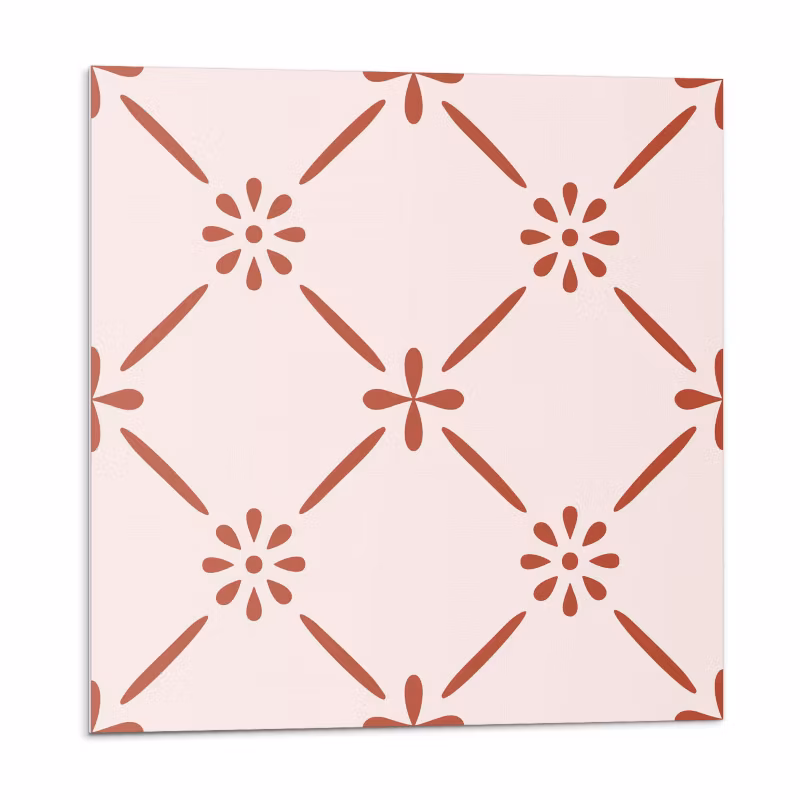 Kafelki samoprzylepne Wallfluent 20×20 cm Nowoczesny motyw florystyczny 20 szt.