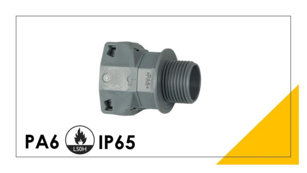 Dławik do peszla ANA-QUICK M25x1,5-NW23 – szary 268.025.0 /1szt./