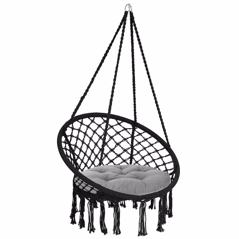 Krzesło Brazylijskie Tutumi 490129A Czarny 62X33X142Cm 1Szt