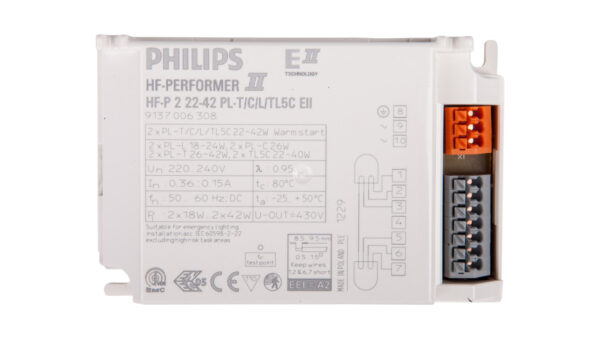 Statecznik elektroniczny HF-P 2×22-42W PLT/C/L 8711500913999
