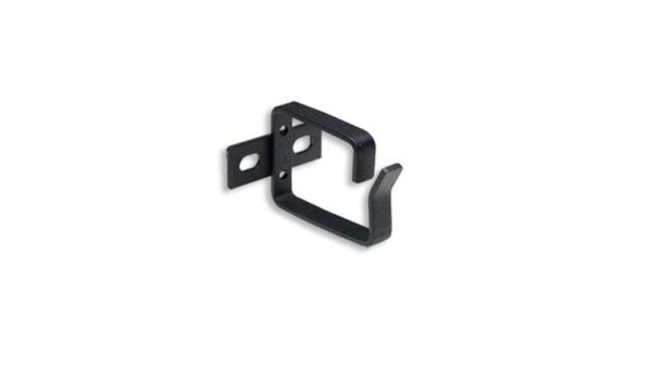 Pojedynczy uchwyt organizer kabli do szaf rack 19, czarny 919586