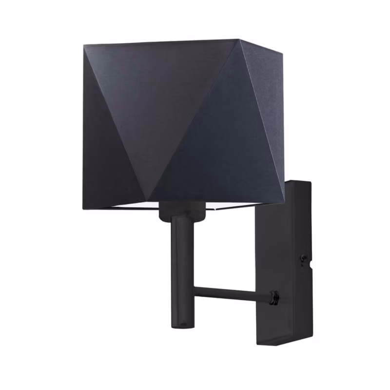 Kinkiet Volta Light Factory Grand Czarny/czarny Abażur 1xE27 1szt.