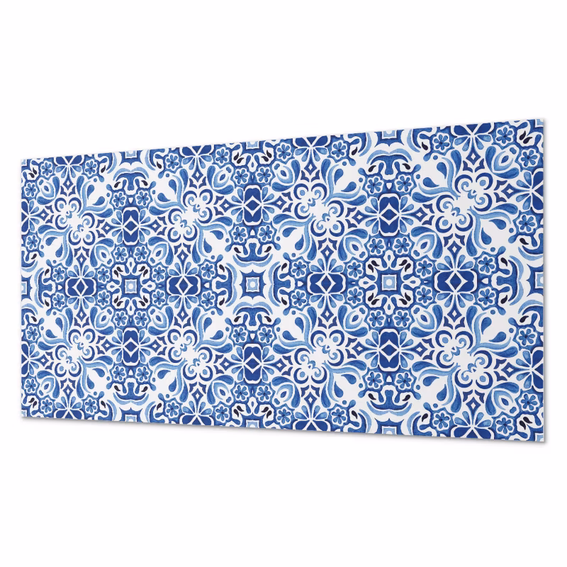 Komplet Kafelków Samoprzylepnych ArtPrintCave 40×20 cm Klasyczny wzór florystyczny 10 szt.