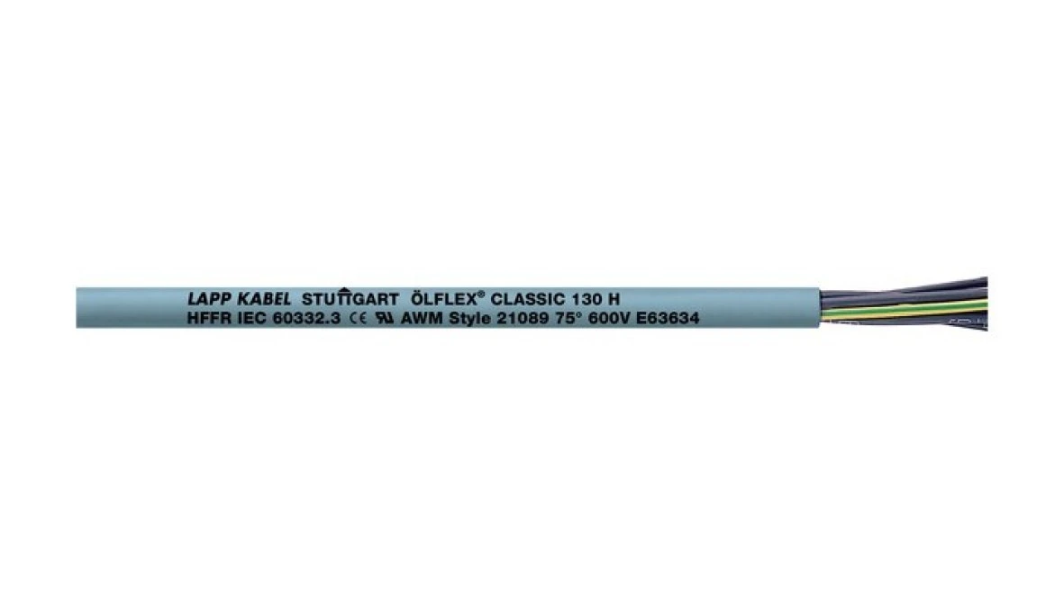 Przewód sterowniczy bezhalogenowy OLFLEX CLASSIC 130 H 5G1,5 1123111 /bębnowy/