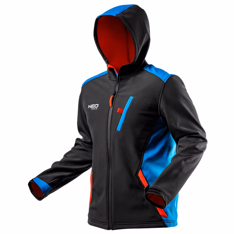 Kurtka softshell NEO TOOLS seria HD+ rozm. M czarna 1 szt.