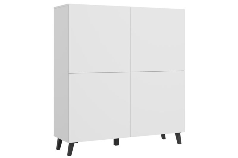 Komoda RTV MINIO go for it LOKET H 120cm,biały, 1 szt.