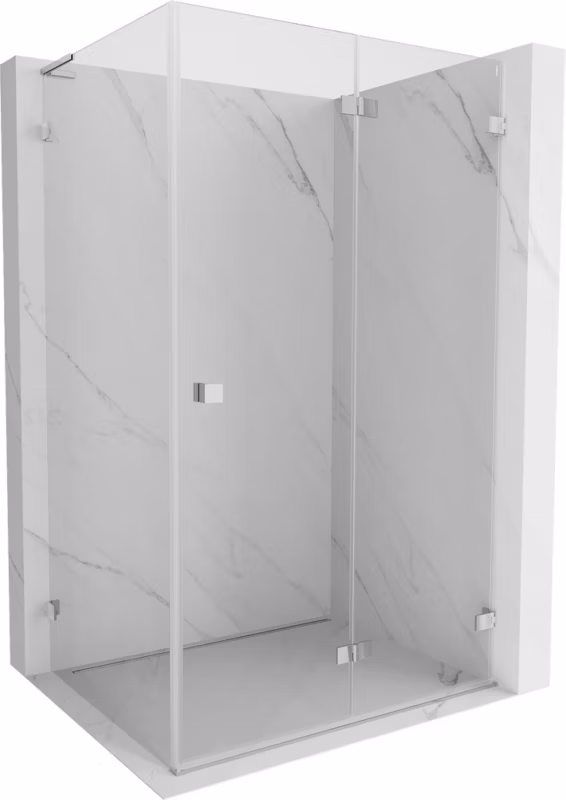 Kabina prysznicowa Mexen Lunar-F L transparent 100×90 cm 1 szt.